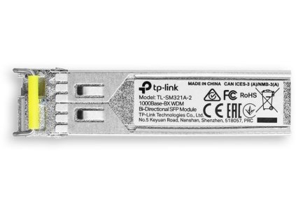 TP-Link TL-SM321A-2 - Gigabit SFP modul, WDM, SM, 2km, 1550/1310nm
