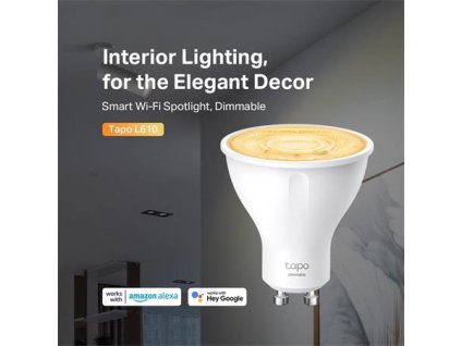 TP-Link Tapo L610 Chytrá Wi-Fi bodová žárovka, stmívatelná