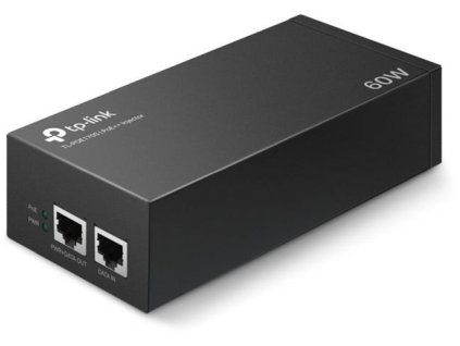 TP-Link TL-POE170S Gigabitový PoE injektor, 802.3af/at/bt, 60W