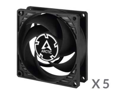 ARCTIC P8 PWM PST Value pack (5ks) ventilátor - 80mm
