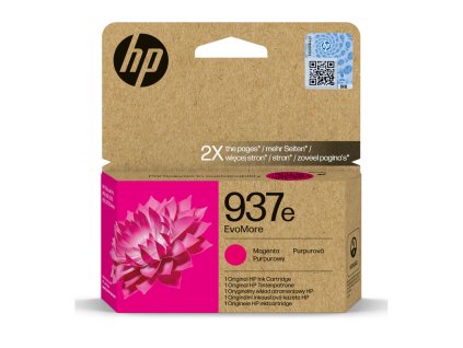 HP Ink Cartridge 937e EvoMore/Magenta/1650 stran