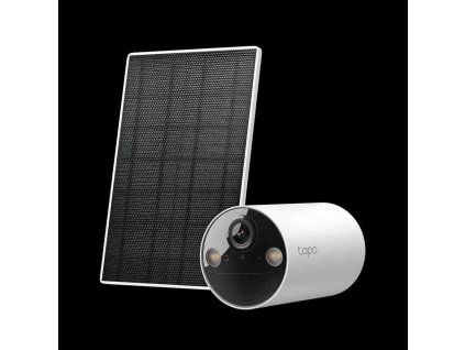 TP-Link Tapo C410 - Venkovní IP kamera na baterii, WiFi, 3MP (2304 × 1296 px) 125°, ONVIF Starlight +Solarní panel A201