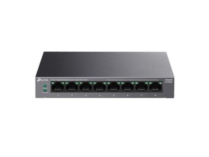 TP-Link LS108GP - 8portový gigabitový desktop switch s 8 porty PoE+