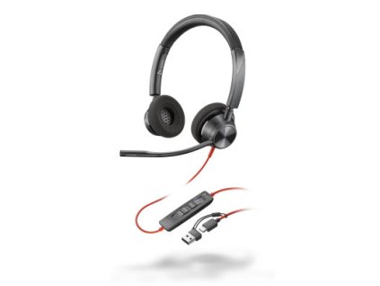 HP Poly BW 3320 Stereo -M USB-C HS +USB-C/A