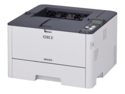 OKI B433dn A4, čb, 1200x1200, 40 ppm, USB 2.0, LAN, PCL 6, duplex