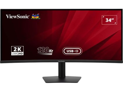 Viewsonic VA3420C 34" zakřivený IPS/3440x1440@120Hz/1ms/300cd/2xHDMI/DP/USB/USB-C/Repro/HAS/VESA