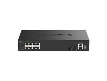 D-Link 8 Ports GE + 2 Ports 10G SFP+ Smart Managed Switch - DGS-1530-10/E