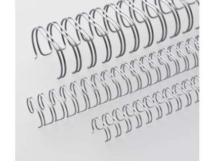 Vázací hřbet RENZ kovový (3/1") A4 průměr 11mm stříbrný 100ks