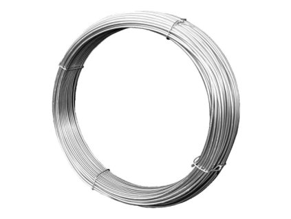 Drát uzemňovací, průměr 10 mm, s izolací, materiál: FeZn+PVC