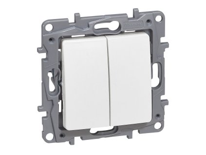 LEGRAND Vypínač NILOÉ 764509 č.6+1/0 bílá