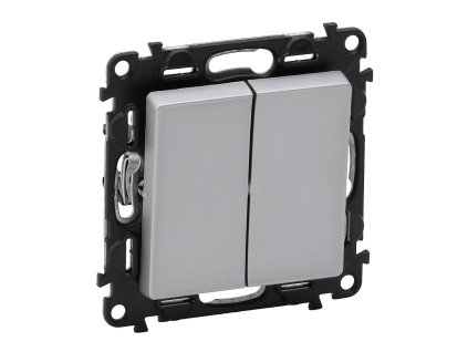 LEGRAND Vypínač VALENA LIFE 752305 č.5 hliník