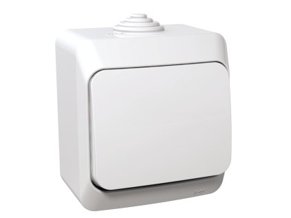 SCHNEIDER Vypínač CEDAR WDE000560 č.6 bílá IP44