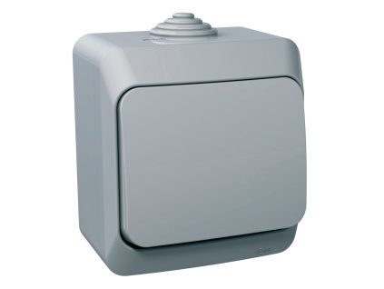 SCHNEIDER Vypínač CEDAR WDE000660 č.6 šedá IP44