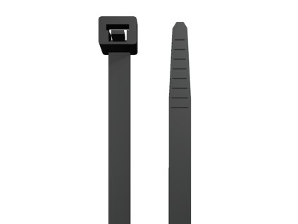 WEIDMÜLLER Pásek vázací 750x7,8 černá (100ks)