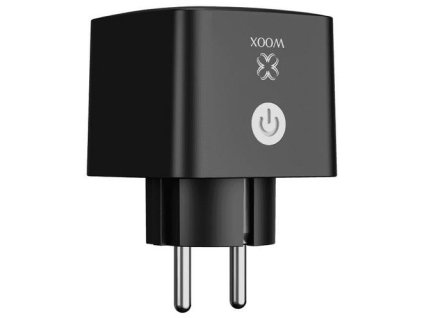 WOOX R6169 smart plug, chytrá zásuvka DE/Schuko (bez kolíku), WiFi 16A, s měřením, kompatibilní s Tuya