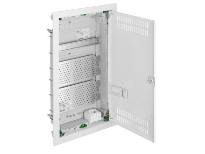 SEZ Skříň C-BOX MSF 42M, 42TE pod omítku ocelové dveře IP30