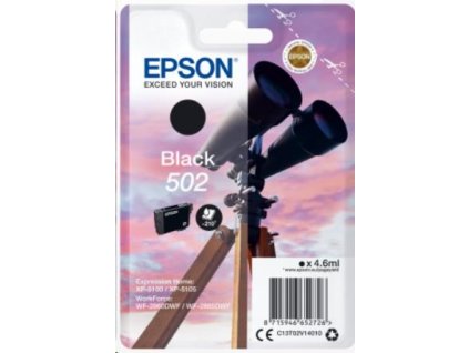 EPSON ink čer Singlepack "Dalekohled" Black 502 Ink