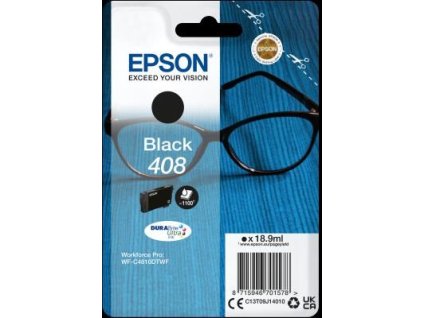EPSON ink Black 408 DURABrite Ultra Ink (1.100 str.)