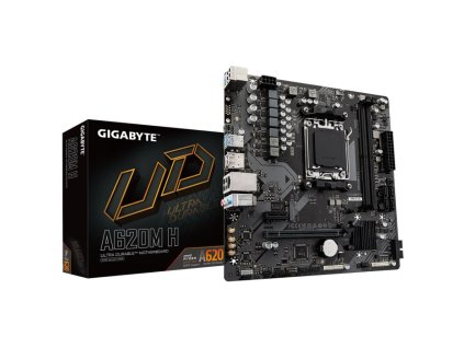 GIGABYTE MB Sc AM5 A620M H, AMD A620, 2xDDR5, 1xDP, 1xHDMI, mATX