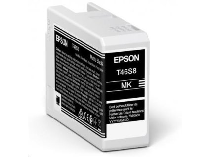EPSON ink Singlepack Matte Black T46S8 UltraChrome Pro 10 ink 25ml