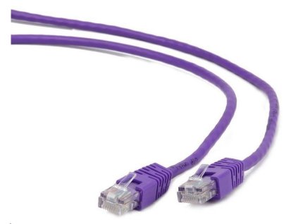 GEMBIRD kabel patchcord Cat5e UTP 2m, fialový