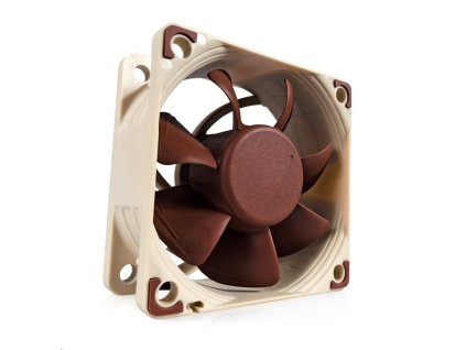NOCTUA Ventilátor NF-A6x25-PWM, 60mm, hnědá