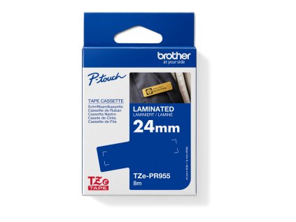 TZE-PR955 stříbrná / bílá (24mm)