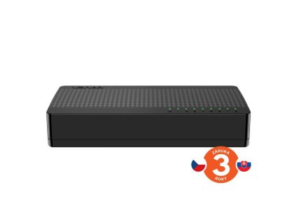 Tenda SG108M 8-portový Gigabit Ethernet Switch, 10/100/1000Mbps, Plast, Desktop