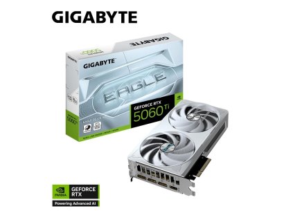 GIGABYTE VGA NVIDIA GeForce RTX 5060 Ti EAGLE ICE OC 8G, 8G GDDR7, 3xDP, 1xHDMI