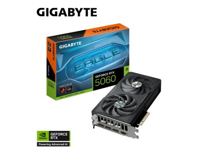 GIGABYTE VGA NVIDIA GeForce RTX 5060 EAGLE OC 8G, 8G GDDR7, 3xDP, 1xHDMI