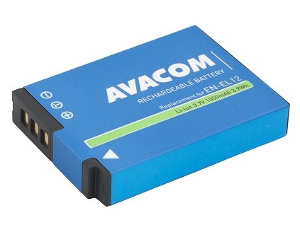 AVACOM Náhradní baterie Nikon EN-EL12 Li-Ion 3.7V 1050mAh 3.9Wh