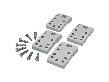 GE Závěs ARIA E/054000-108 na zeď - polyamid, sada 4 ks