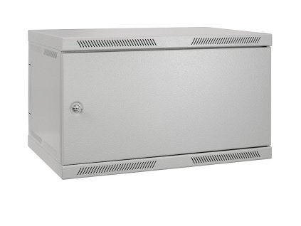 SOLARIX Rozvaděč SENSA 6U 400mm, nástěnný 19", dveře plech