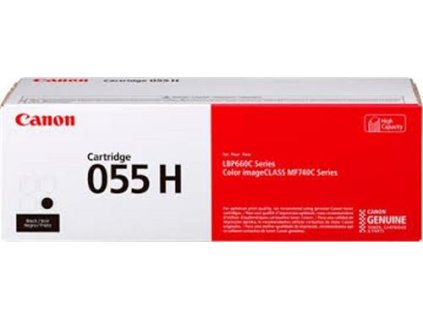 CANON CRG 055 H originální toner černá pro LBP664Cx, LBP663Cdw, MF746Cx, MF744Cdw, MF742Cdw