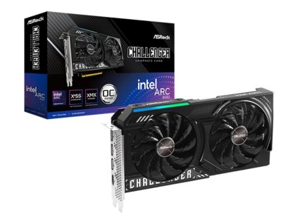 ASRock VGA Intel Arc B580 Challenger 12G OC, Arc B580, 12GB GDDR6, 3xDP, 1xHDMI