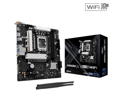 ASRock MB Sc LGA1871 B860M-X Gen5 WiFi, Intel B860, 2xDDR5, 1xDP, 1xHDMI, mATX