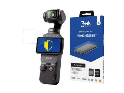 3mk hybridní sklo FlexibleGlass pro Dji Osmo Pocket 3