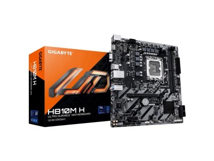 GIGABYTE MB Sc LGA1851 H810M H, Intel H810, 2xDDR5, 1xHDMI, 1xVGA, mATX