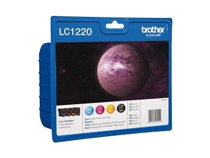 Brother LC-1220 sada inkoustů - black, magenta, yellow, cyan
