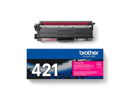 Brother - TN-421M, toner magenta (až 1 800 stran)