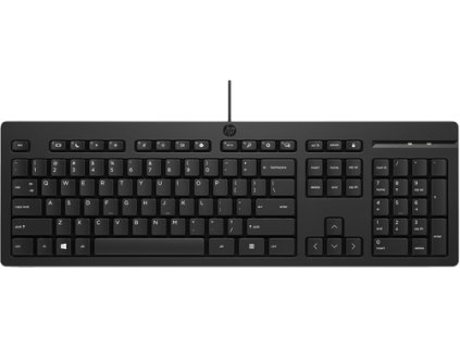HP 125 G2 USB Wired Keyboard CZECH-SK