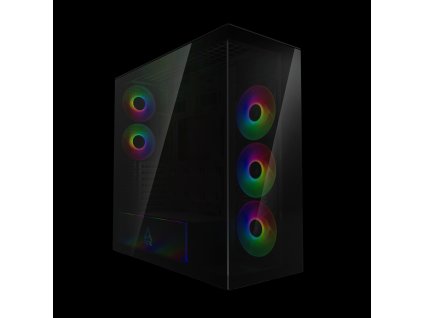 ARCTIC Xtender (Black) black window w/o GPU