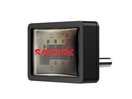 SanDisk Flash Disk 64GB Extreme Fit, USB-C, Černá