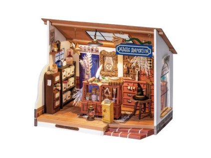 BAZAR - RoboTime Miniatura domečku Kouzelnický krámek - Poškozený obal (Komplet)