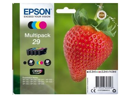 EPSON Multipack 4-colours "Jahoda" 29 Claria Home Ink