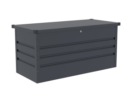 Zahradní box G21 Denver 280 L, antracitový plechový
