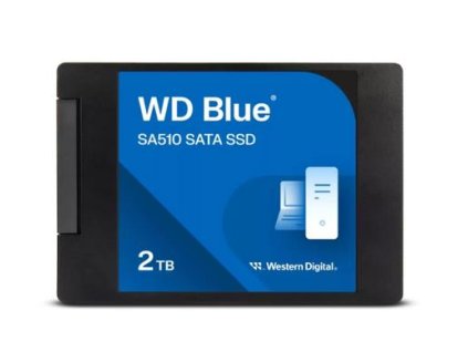 WDC BLUE SA510 SATA SSD WDS200T3B0A 2TB 2.5" 7mm 3D NAND (560/520MB/s, 87000/83000 IOPs, SSD, 3D NAND, SATA)