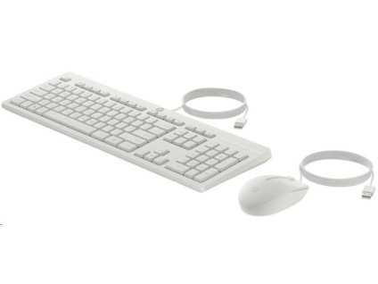 HP 225 Wired Mouse and Keyboard Combo G2 - Česká-Slovenská White