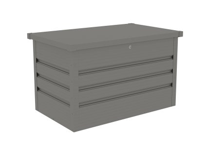 Zahradní box G21 Denver 280 L, metalický šedý plechový