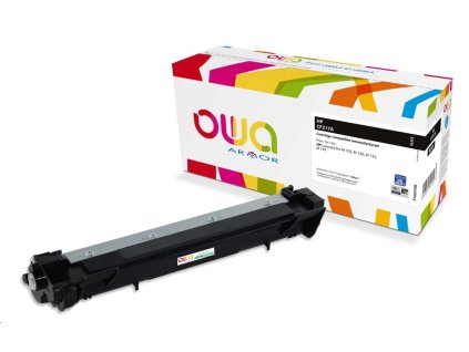 OWA Armor toner pro HP LJ Pro M102, M130, M132, M134, 1601, 1600 stran, CF217A, černá/black